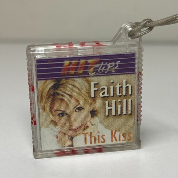 Vintage Authentic Hasbro Tiger Hit Clips Faith Hill This Kiss TESTED WORKS - Picture 1 of 4